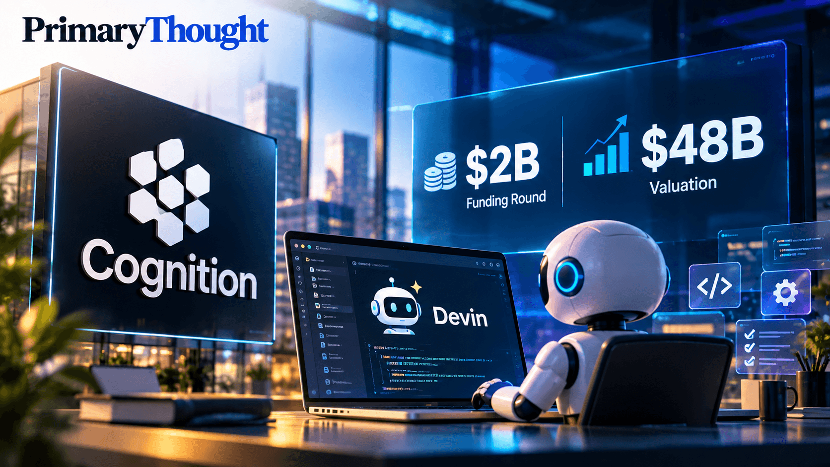 Cognition raises $2 billion at a $48 billion valuation for its AI coding platform Devin