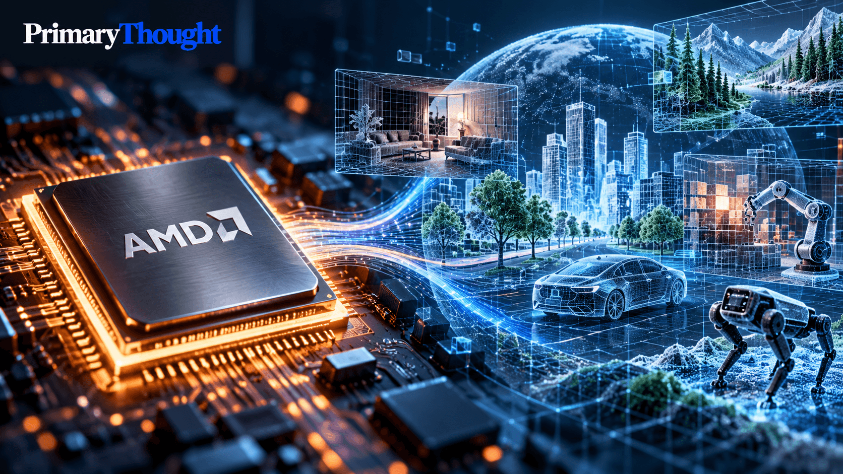 AMD chip powering spatial intelligence and world models for robotics, autonomous vehicles, 3D environments and physical AI after the World Labs acquisition