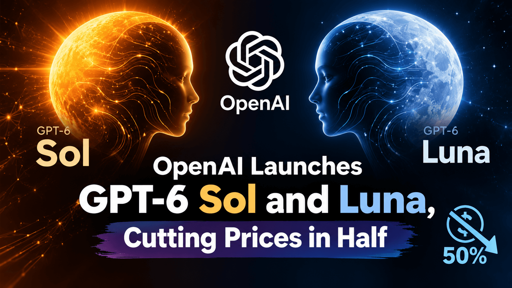 OpenAI Launches GPT-6 Sol and Luna, Cutting Prices in Half
